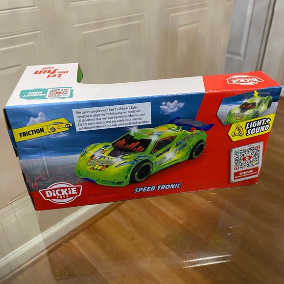 Dickie Toys - Racing Car with Lights and Sounds (Size 20 x 7 cm approximately) - Picture 3 of 8